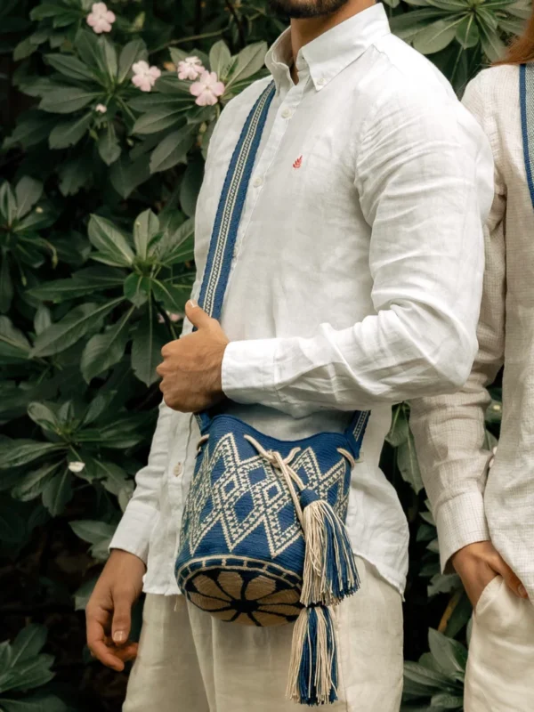 Wayuu one thread Mini Mochila by Hilo Sagrado - Image 2