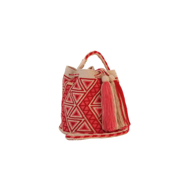 Wayuu one thread Mini Mochila by Hilo Sagrado