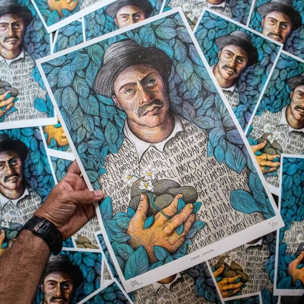 Dignidad Campesina - Campesino Papa by Theo Ulloa